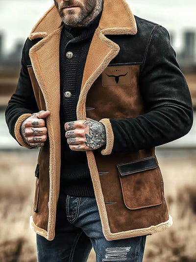 Herren Vintage Western Jacke