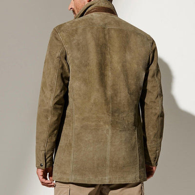 Jerald - Vintage Buckskin Jacket