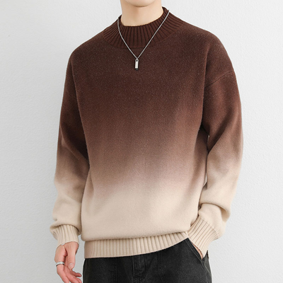 Ombré-Strick-Crewneck