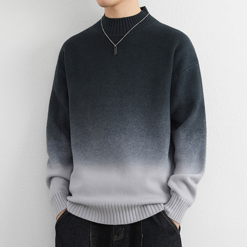 Ombré-Strick-Crewneck