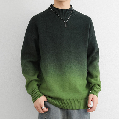 Ombré-Strick-Crewneck