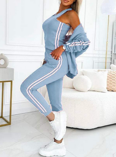 DANA™ | 3-Piece Striped Tracksuit Set