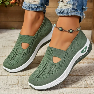 Damen Casual Slip-On Sneakers