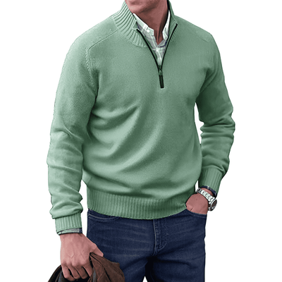 Mario™ | Eleganter Pullover mit Reißverschluss