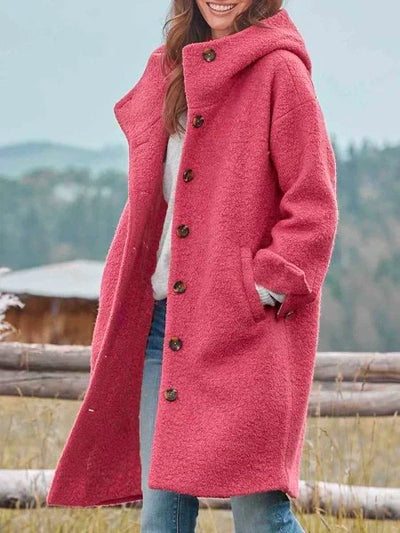 Isabella™ - Luxe Wool Blend Hooded Coat