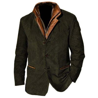 Jerald - Vintage Buckskin Jacket